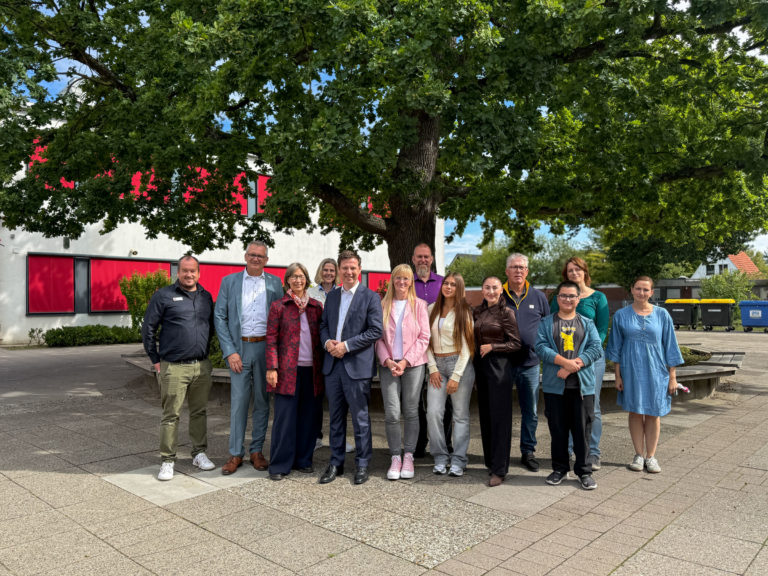 Besuch des Staatssekretärs